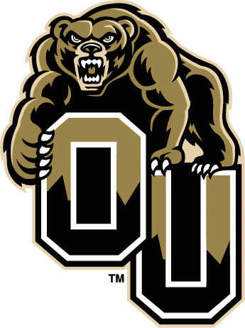 Oakland Golden Grizzlies 2002-2008 Primary Logo iron on transfers for clothing